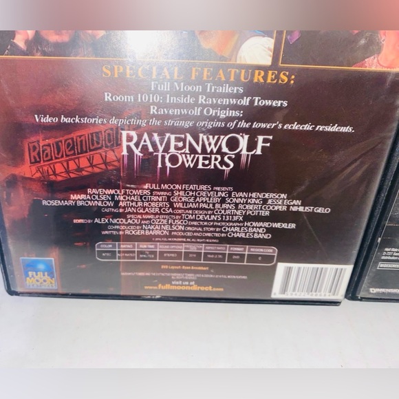Ravenwolf Towers & Hell Ride Cult Horror DVD Movies - Picture 6 of 8